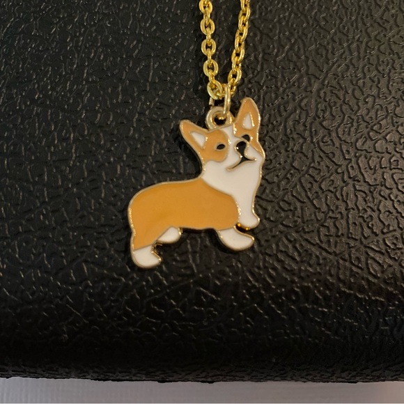 Corgi Dog Necklace - Picture 1 of 5
